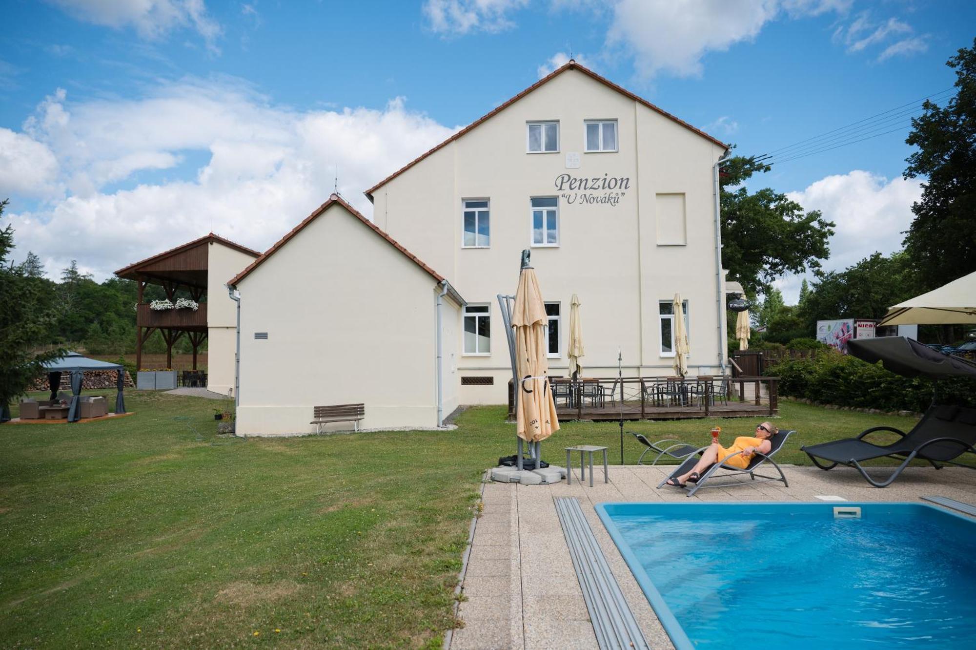 Penzion U Novaku Kožlí u Orlíka Exterior foto